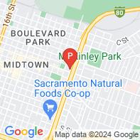 View Map of 920 29th Street,Sacramento,CA,95816